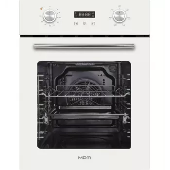 MPM MPM-45-BO-22/W Įmontuojama elektrinė orkaitė, balta, 65 l, 8 funkcijos, A energijos klasė