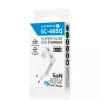 EVERACTIVE GaN 45W USB-C įkroviklis QC3.0 SC-465Q Baltas