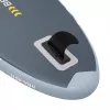 Pripučiama irklenčių lenta REBEL ACTIVE Small Gray RBA-4511