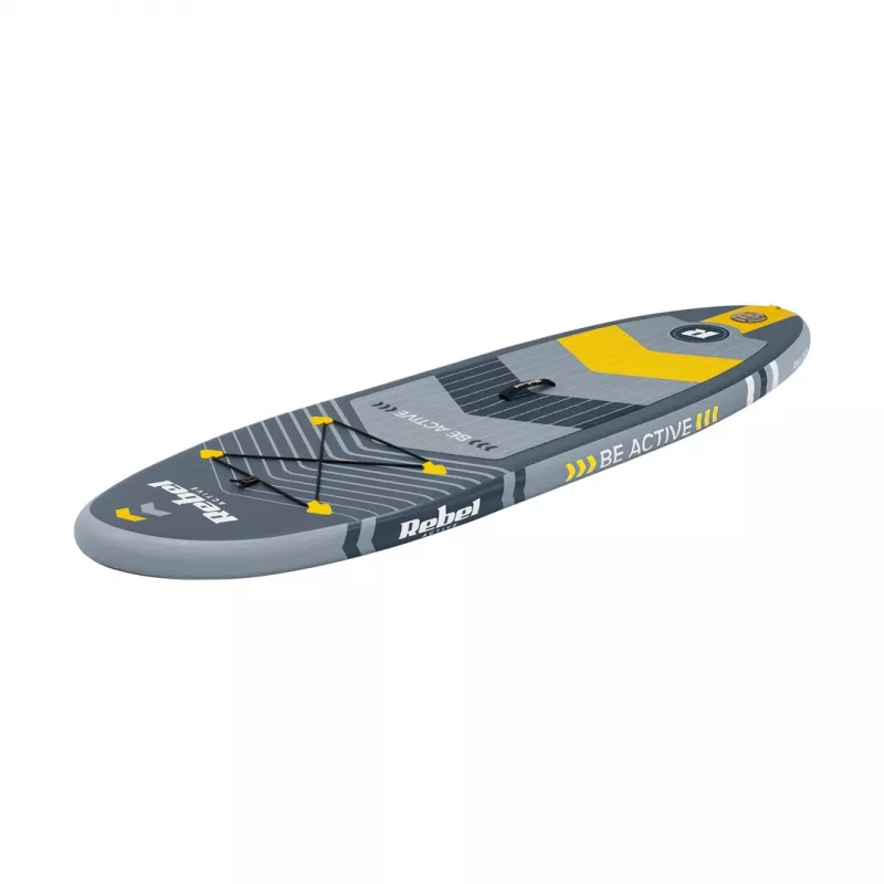 Pripučiama irklenčių lenta REBEL ACTIVE Small Gray RBA-4511