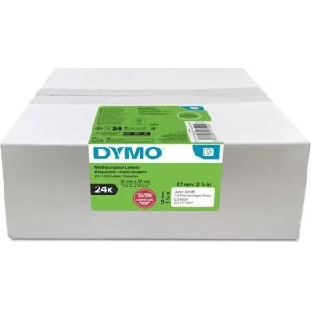 DYMO Return Address Labels Advantage Pack 32x57mm 24 Rolls 1000 Labels Each (2223590)