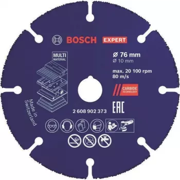 Bosch EXPERT Multi Material Carbide pjovimo diskas 76 x 10 mm 1 vnt.