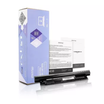 MITSU baterija, skirta Dell Inspiron 14, 15, 17, 4400 mAh (49 Wh), 10,8–11,1 V, juoda