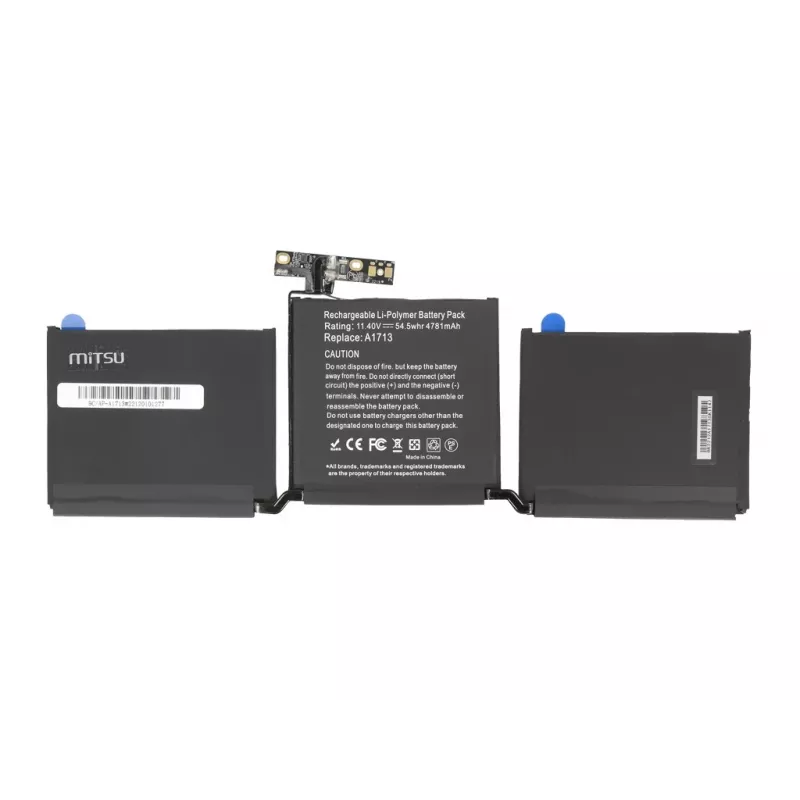 MITSU baterija Apple MacBook Air A1713 / Pro 13 A1708