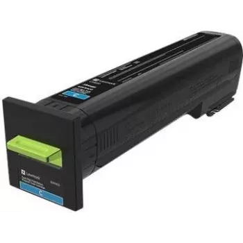 Lexmark 72K20CE Original Cyan Toner Cartridge High Yield, skirta CS820, CX825, CX860