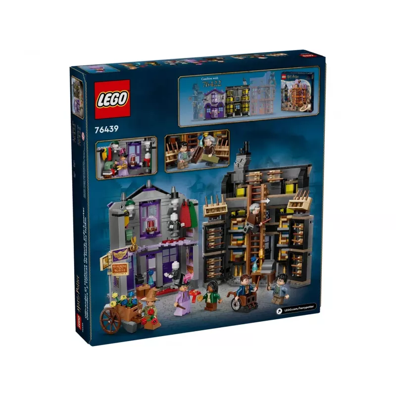 LEGO Harry Potter 76439 Ollivanders & Madam Malkin's Robes statybinis rinkinys (744 dalys)