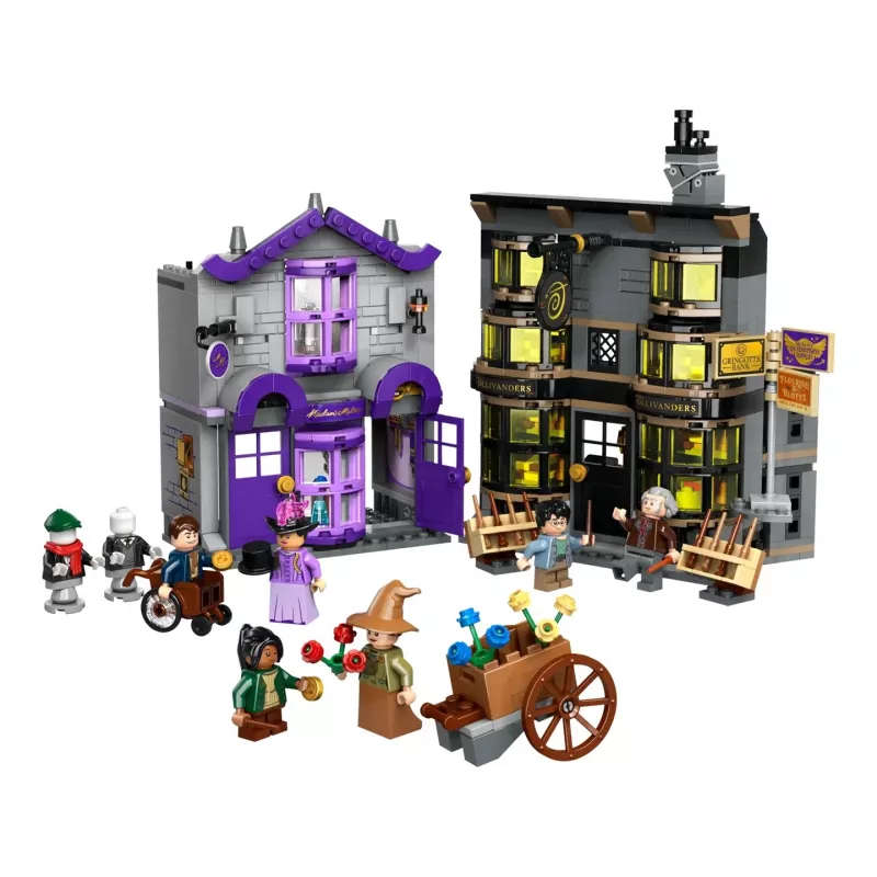 LEGO Harry Potter 76439 Ollivanders & Madam Malkin's Robes statybinis rinkinys (744 dalys)