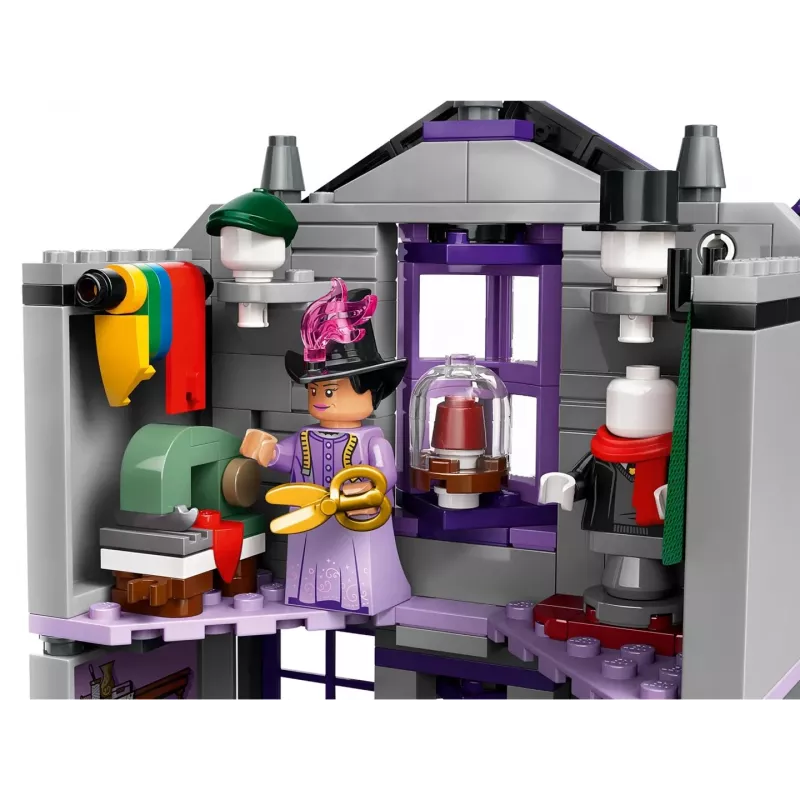 LEGO Harry Potter 76439 Ollivanders & Madam Malkin's Robes statybinis rinkinys (744 dalys)
