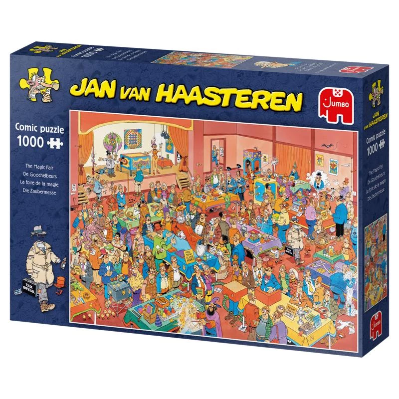 JUMBO SPIELE Jan van Haasteren The Magic Fair 1000 vnt. dėlionė