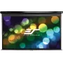 Elite Screens Manual Series M106UWH 106 inch 16:9 rankinis ištraukiamas projektorinis ekranas su MaxWhite 1.1 stiprinimu, baltu korpusu