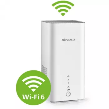 devolo WiFi 6 Router 3600 5G LTE AX3600 Dualband, 1x 2.5G WAN/LAN, 1x 1G LAN
