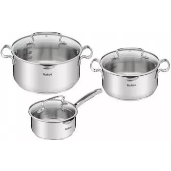 Tefal Duetto+ G719S674 6 dalių nerūdijančio plieno indų rinkinys