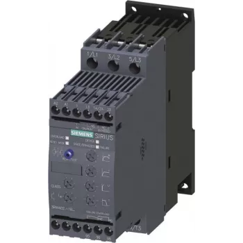 Siemens SIRIUS 3RW4028-1BB14 minkštasis paleidiklis, 38 A, 230 V AC/DC, 18,5 kW, trifazis
