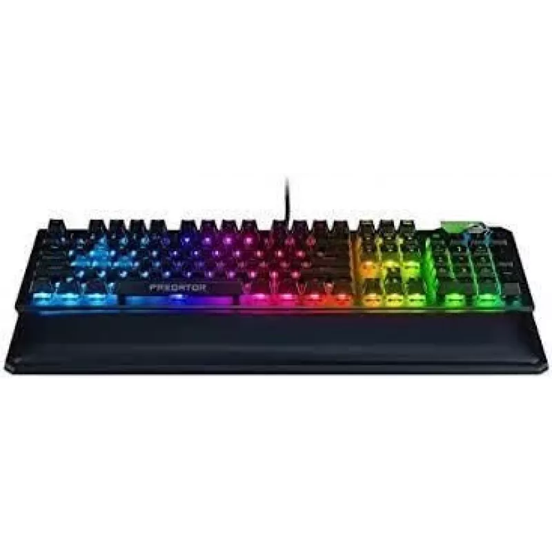 Acer Predator Aethon 700 RGB mechaninė žaidimų klaviatūra, laidinė, JAV išdėstymas, juoda