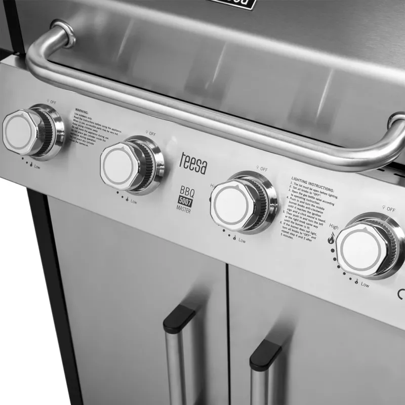 TEESA dujinė kepsninė BBQ 5007 Master 5 degiklių TSA0251