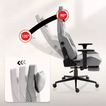 Huzaro Force 8.1 Grey Gaming Chair