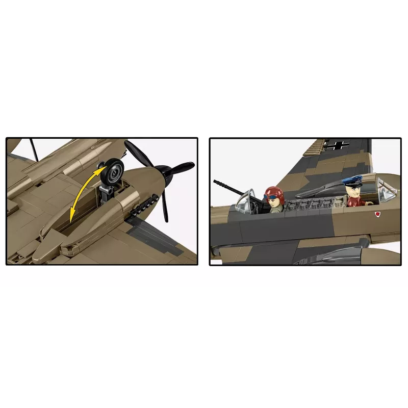 Konstruktorius COBI KLOCKI Messerschmitt BF 110C, 578 detalių