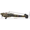 Konstruktorius COBI KLOCKI Messerschmitt BF 110C, 578 detalių