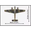 Konstruktorius COBI KLOCKI Messerschmitt BF 110C, 578 detalių
