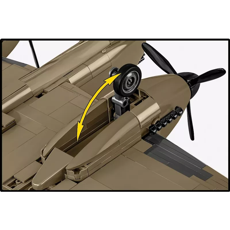 Konstruktorius COBI KLOCKI Messerschmitt BF 110C, 578 detalių