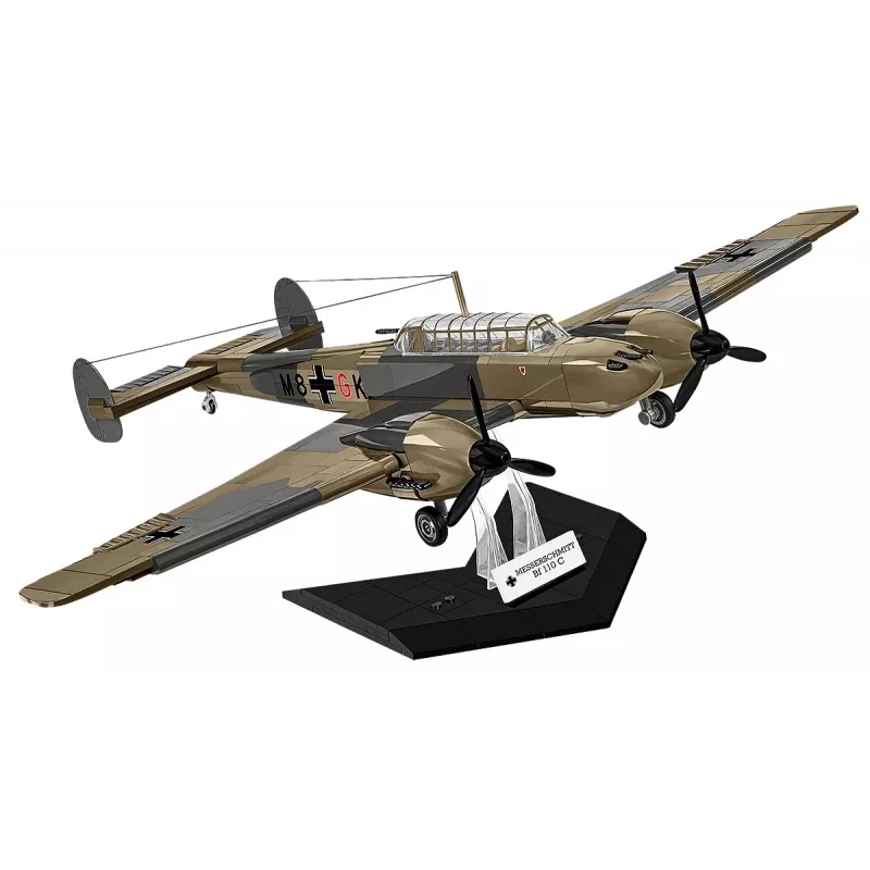 Konstruktorius COBI KLOCKI Messerschmitt BF 110C, 578 detalių