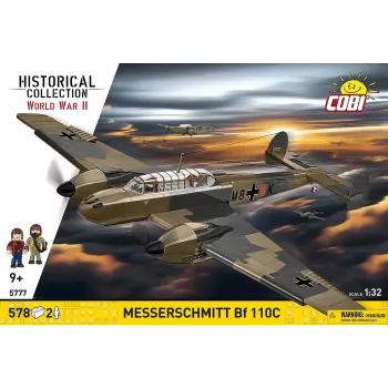 Konstruktorius COBI KLOCKI Messerschmitt BF 110C, 578 detalių