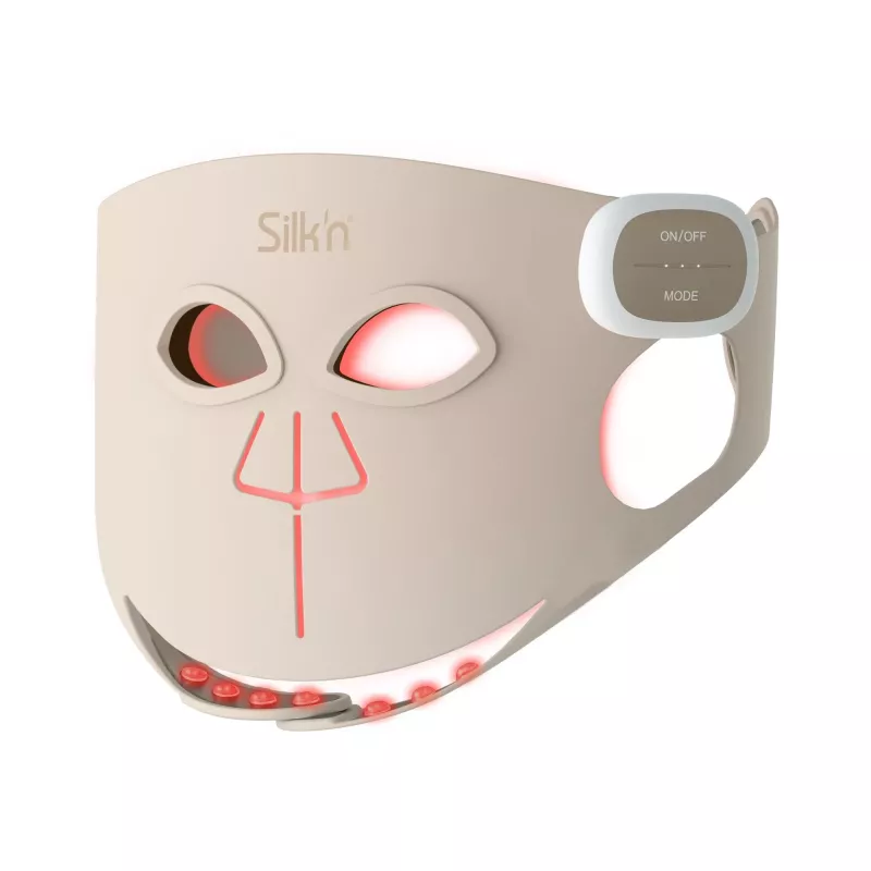 Silk'n LED Face Mask Pro FLMP1PE1001 – LED veido kaukė nuo senėjimo ir spuogų