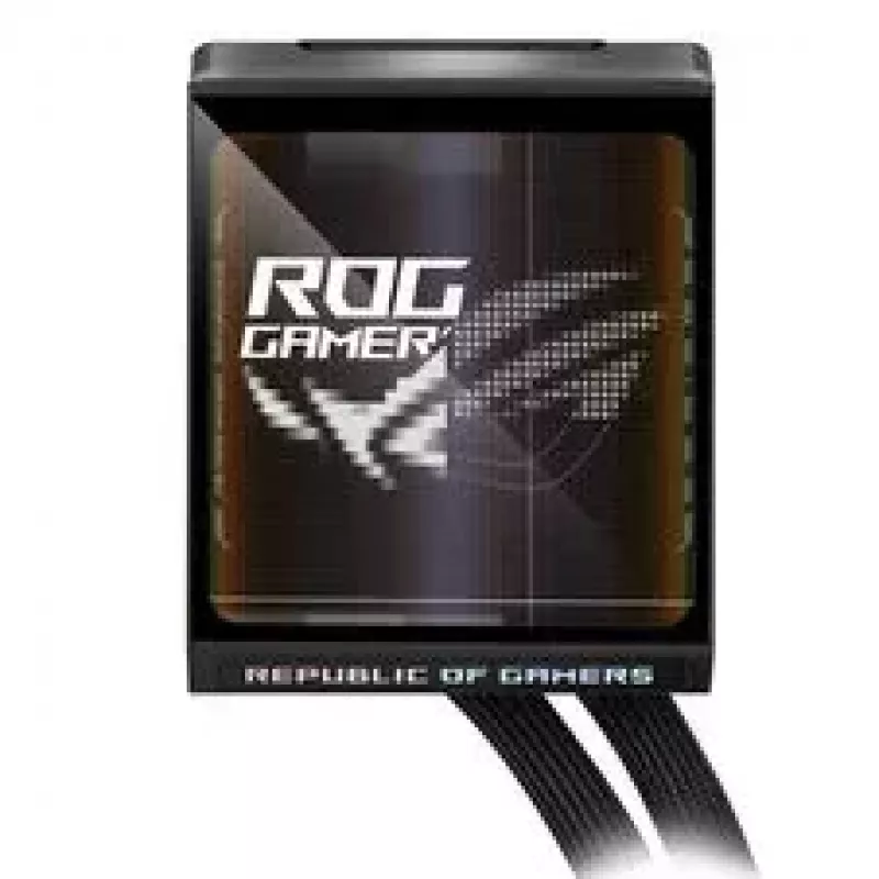 ASUS ROG Strix LC IV 360 ARGB LCD vandens aušintuvas, 360 mm, juodas