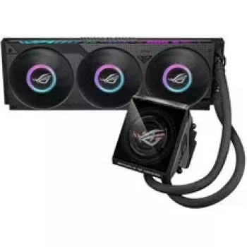ASUS ROG Strix LC IV 360 ARGB LCD vandens aušintuvas, 360 mm, juodas