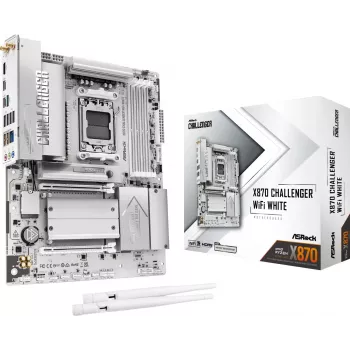 ASRock X870 Challenger WiFi White AM5 ATX HDMI/USB-C