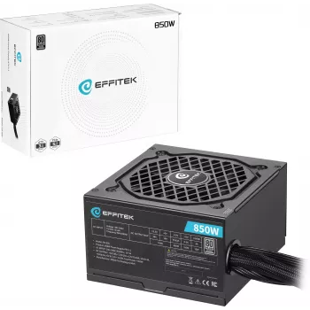 EFFITEK maitinimo blokas 850W Silver ATX 3.1 PCI 5.1