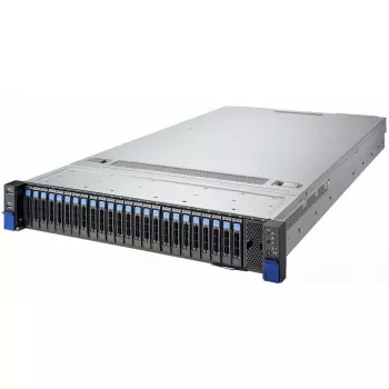 GIGABYTE R283-S93-AAF1 2U stelažinis serveris, 5th/4th Gen Intel Xeon, 12x 3.5 inch/2.5 inch karšto keitimo diskų lizdai, 2x 2400W perteklinis maitinimo šaltinis