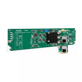 AJA OG-DANTE-12GAM openGear Dante Audio Bridge su 12G-SDI