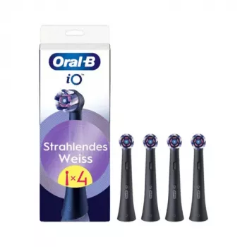 Oral-B Gentle Clean keičiamos šepetėlių galvutės, 4 vnt., juodos (SBF-4)