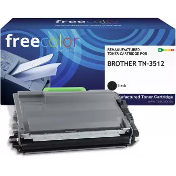 Freecolor Remanufactured Toner Cartridge Brother TN-3512 Black High Yield