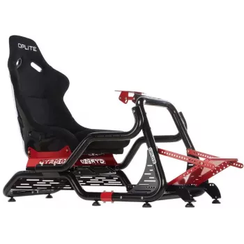 OPLITE Cockpit GTR S8 Elite Force Red Racing Simulator Cockpit (Retail, Freight Shipping)