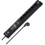 Brennenstuhl Connect Premium-Line WiFi Surge Protected Power Strip 6 Outlets 3m Black