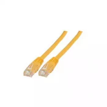 EFB Elektronik ECOLAN RJ45 Patch Cable Cat.6 U/UTP PVC CCA Yellow 15m