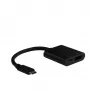 EFB USB-C į DisplayPort adapteris su USB-C PD lizdu 4K60Hz juodas