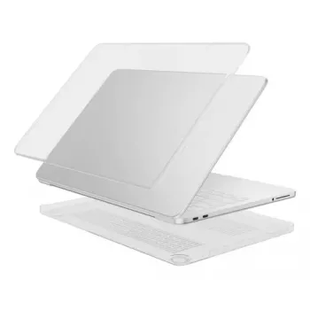 4smarts „Shell Case“ dėklas, skirtas „Apple MacBook Neo“, permatomas