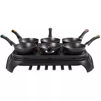 GUSSKÖNIG Pre-Seasoned Mini Cast Iron Frying Pan Set 6x 13.7 cm