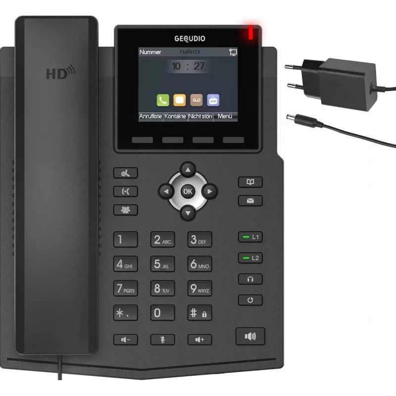 GEQUDIO GA-3 Laidinio ryšio telefonas su sekretoriumi
