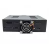 Jou Jye JJ-N-49SS-T 12G 4-Bay 2,5 inch SATA/SAS Hot-Swap Mobile Rack for 5,25 inch Bay - Black