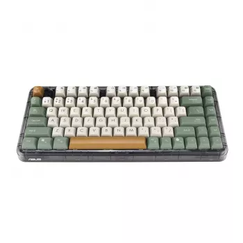 ASUS KD201 Jelly75 belaidė/Bluetooth klaviatūra Milk White
