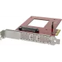 ICY DOCK ToughArmor MB411V4PO-2B U.2/U.3 NVMe SSD adapteris su OCuLink 9,5 mm Ultra Slim ODD skyriui