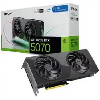 PNY GeForce RTX 5070 Slim OC 12GB GDDR7 Dual Fan Graphics Card