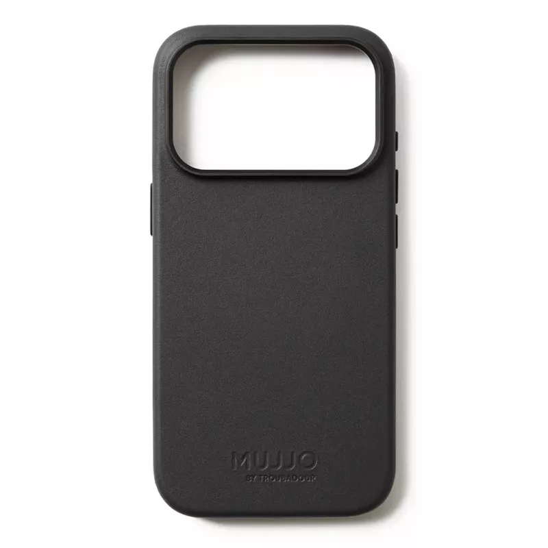 Mujjo Leather Case for iPhone 17 Pro with MagSafe (Juoda)