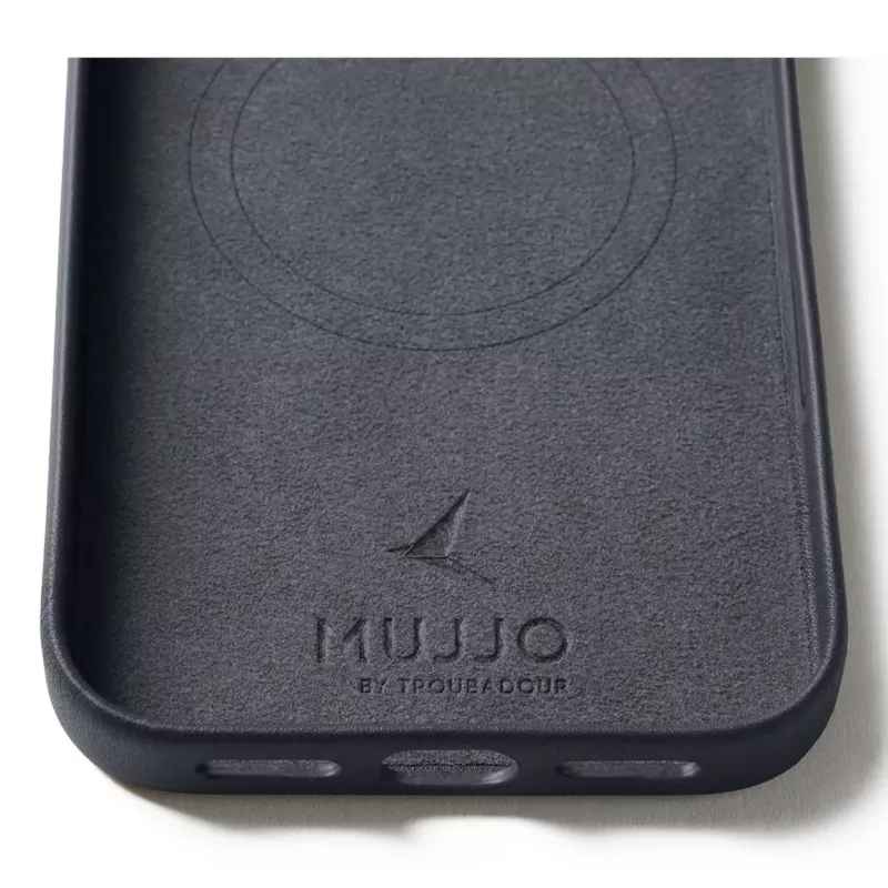 Mujjo Odinis Dėklas, skirtas iPhone 17 Pro Max su MagSafe (Basalt)