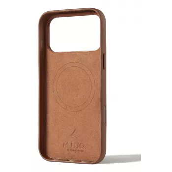 Mujjo Leather Case for iPhone 17 Pro Max su MagSafe (Tan)
