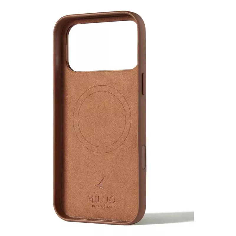 Mujjo Leather Case for iPhone 17 Pro Max su MagSafe (Tan)